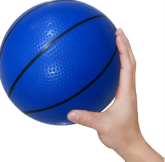Rubber Basketball PVC Inflatable Ball Kids Kindergarten Outdoor Sports Bounce Kickable And Durable