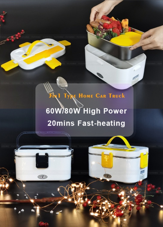 Electric lunch box size and capacity comparison