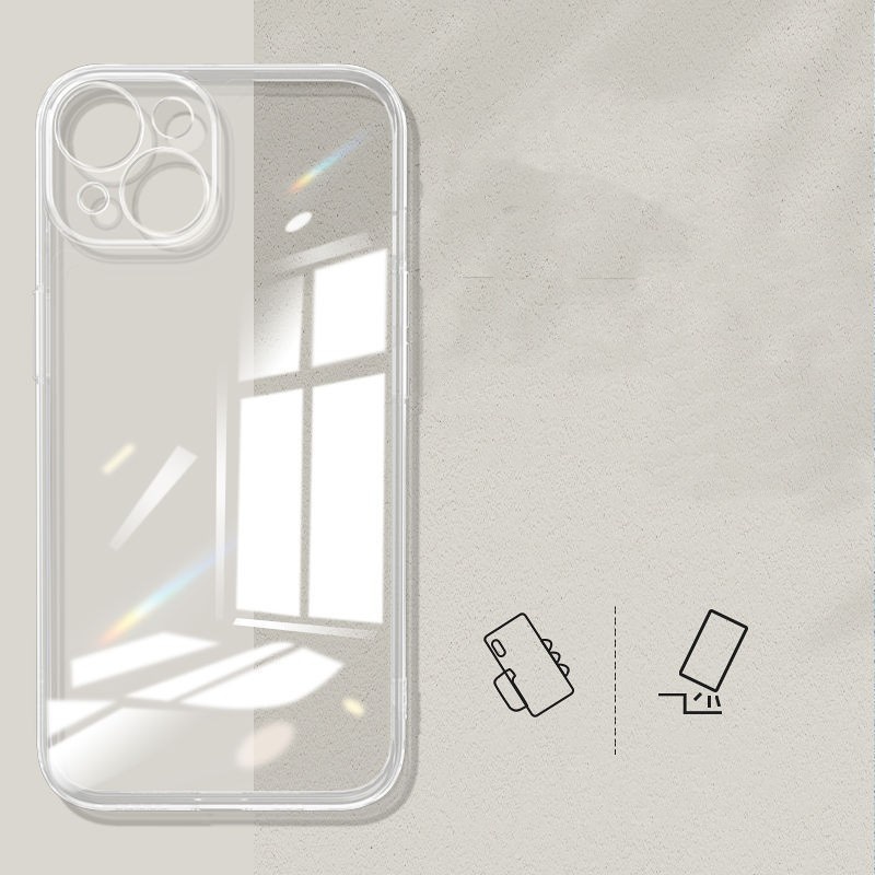 Ultra-thin Silicone Anti-fall Protective Sleeve Mobile Phone