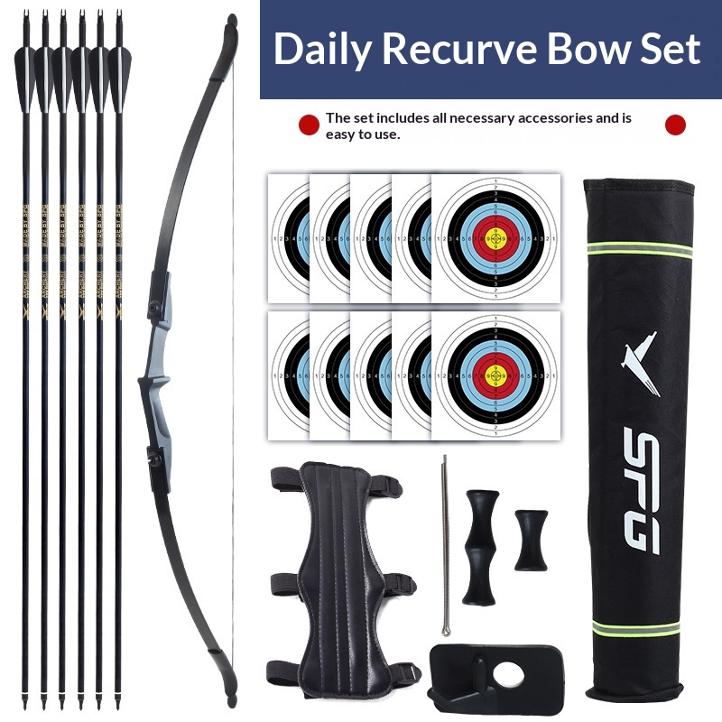 Split-Style Daily Recurve Bow Set Combo