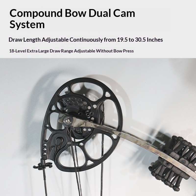 Outdoor Shooting And Archery Metal Mechanical Bow With Adjustable Poundage