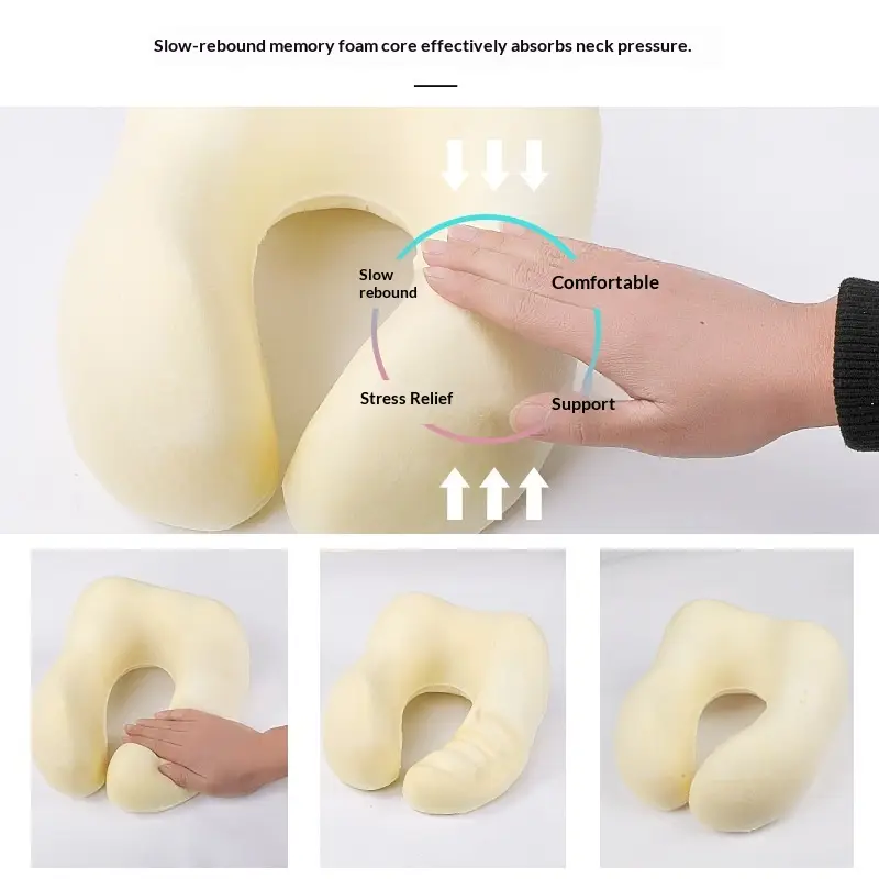 U-shaped Memory Foam Slow-rebound Neck Support Pillow