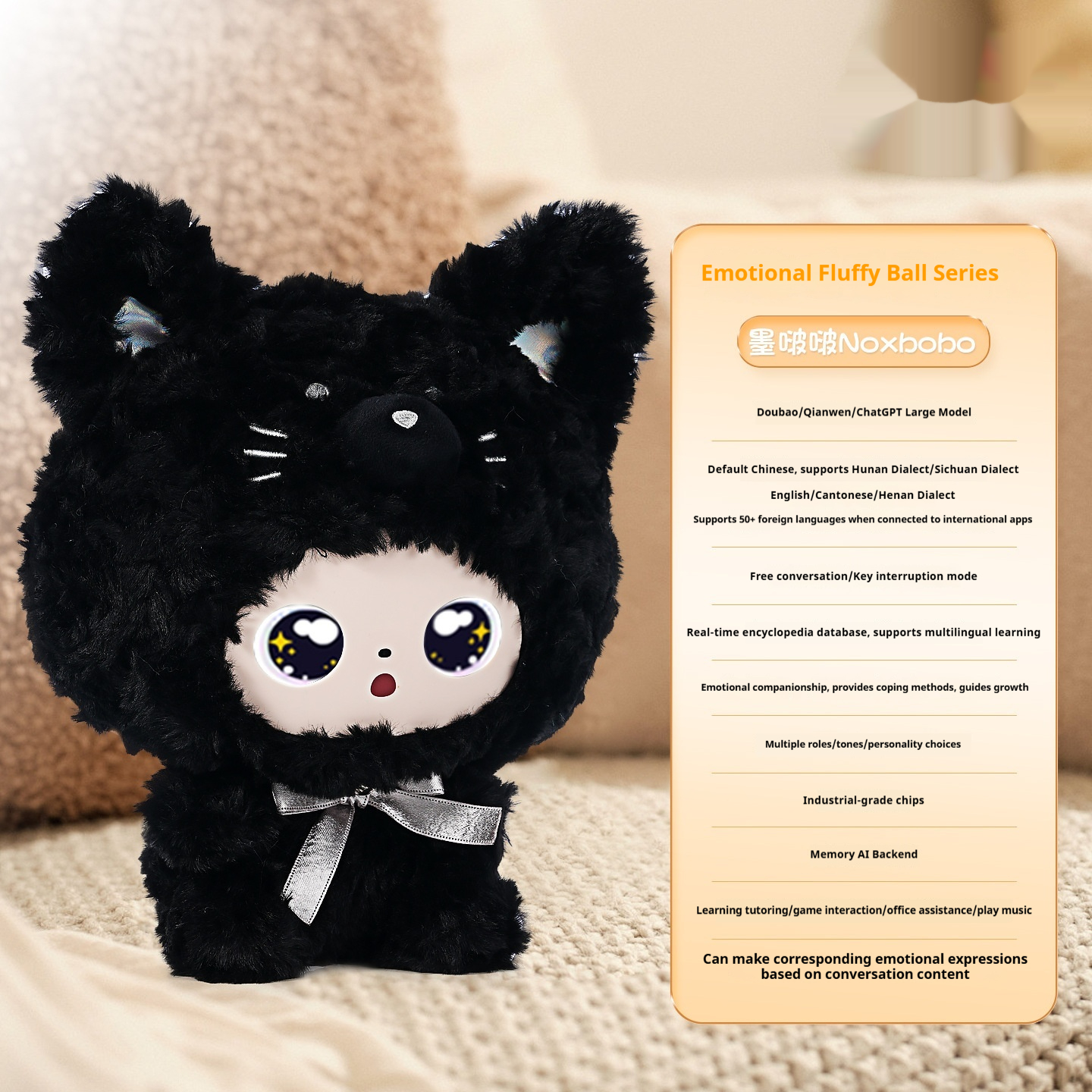 Birthday Gift Interactive Toy With Conversational AI For Companionship