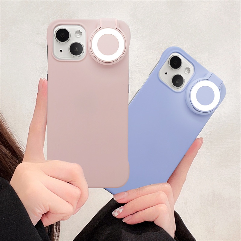 Fill-light Phone Case Ring Selfie Beauty LED Halo