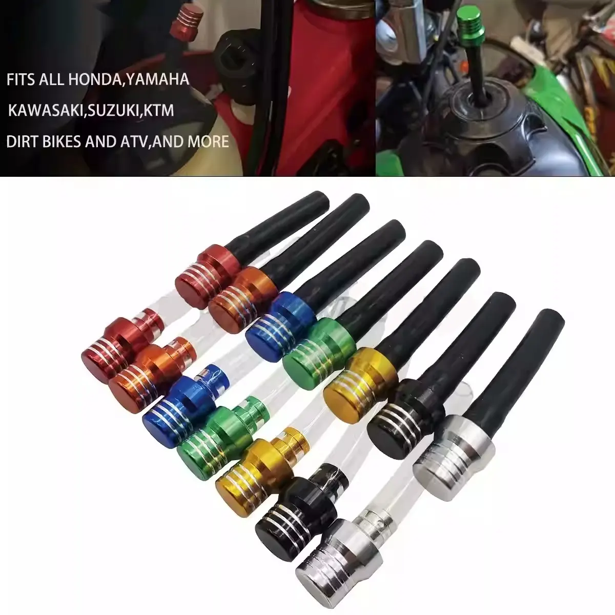 Motorcycle Parts Aluminum Alloy One-Way Breather Valve