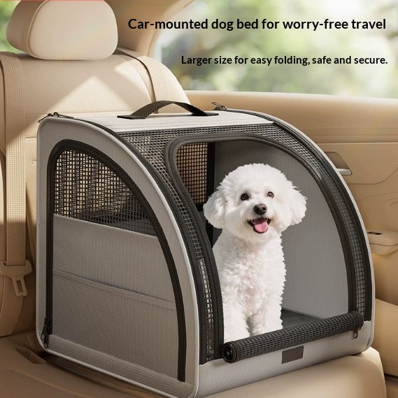 Thickened, Detachable And Washable Pet Car Kennel For Dogs