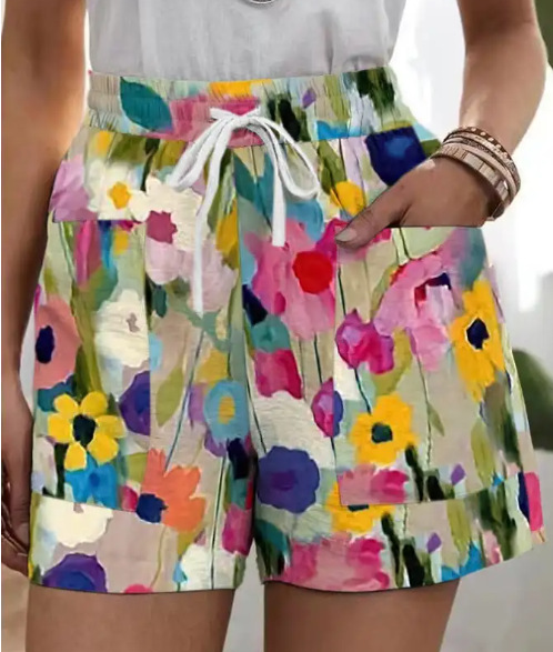 European And American Women's Beach Pants Street-style Casual Pants