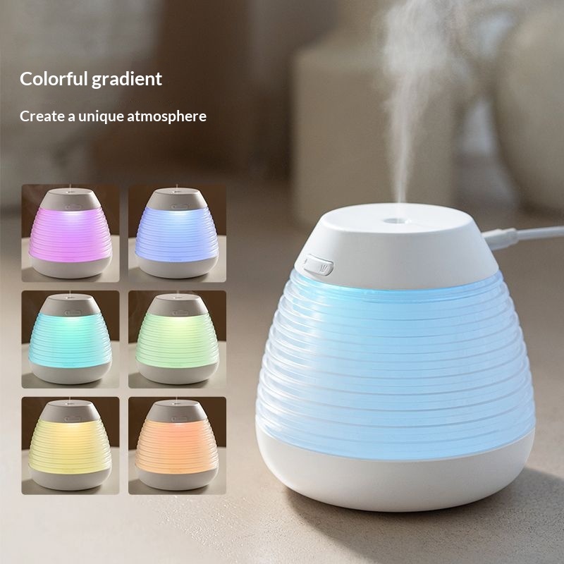 Bedroom Desk Spray Moisturizing Humidifier With Night Light