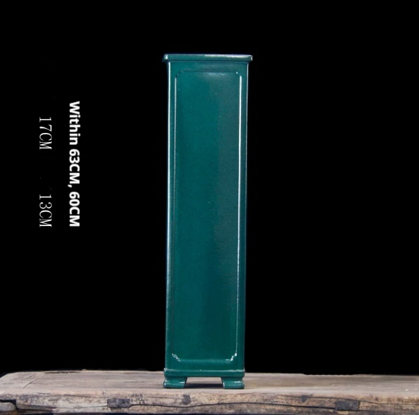 Purple Clay Green-glazed Indoor Desktop Flower Pot 4