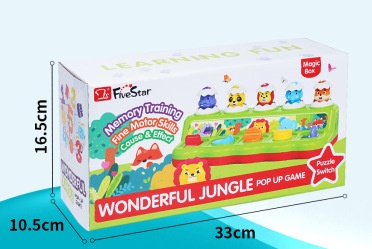 Early Education Puzzle Press-and-Play Whack-a-Mole Baby Toy