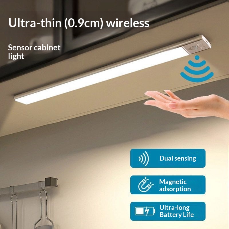 Aluminum Magnetic Induction Closet Light