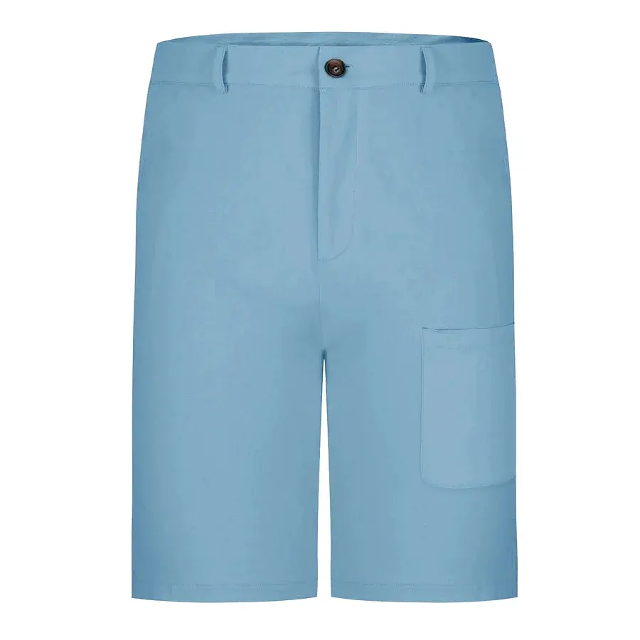 Stylish Men's Casual Shorts With Functional Pockets And Classic Design