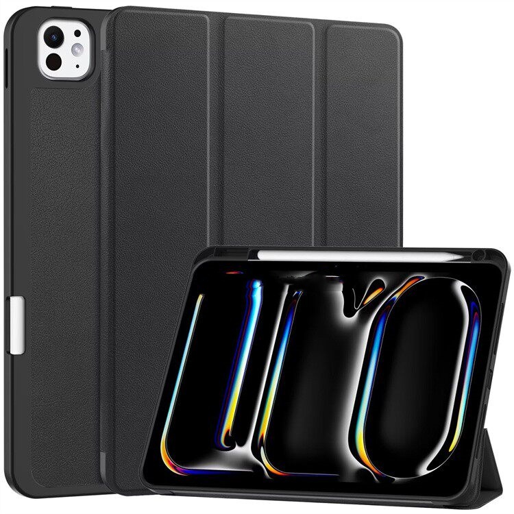 Solid-color Tpu Pen-slot Tablet Case