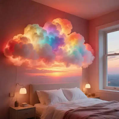 USB Cloud Wall Light, picture 3 of 3