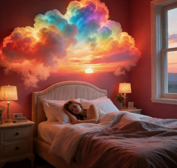 USB Cloud Wall Light, picture 2 of 3