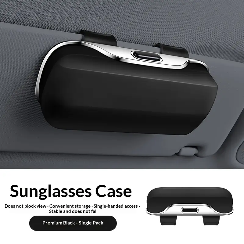 Car Glasses Case Multi-Functional Sunglasses Storage Box