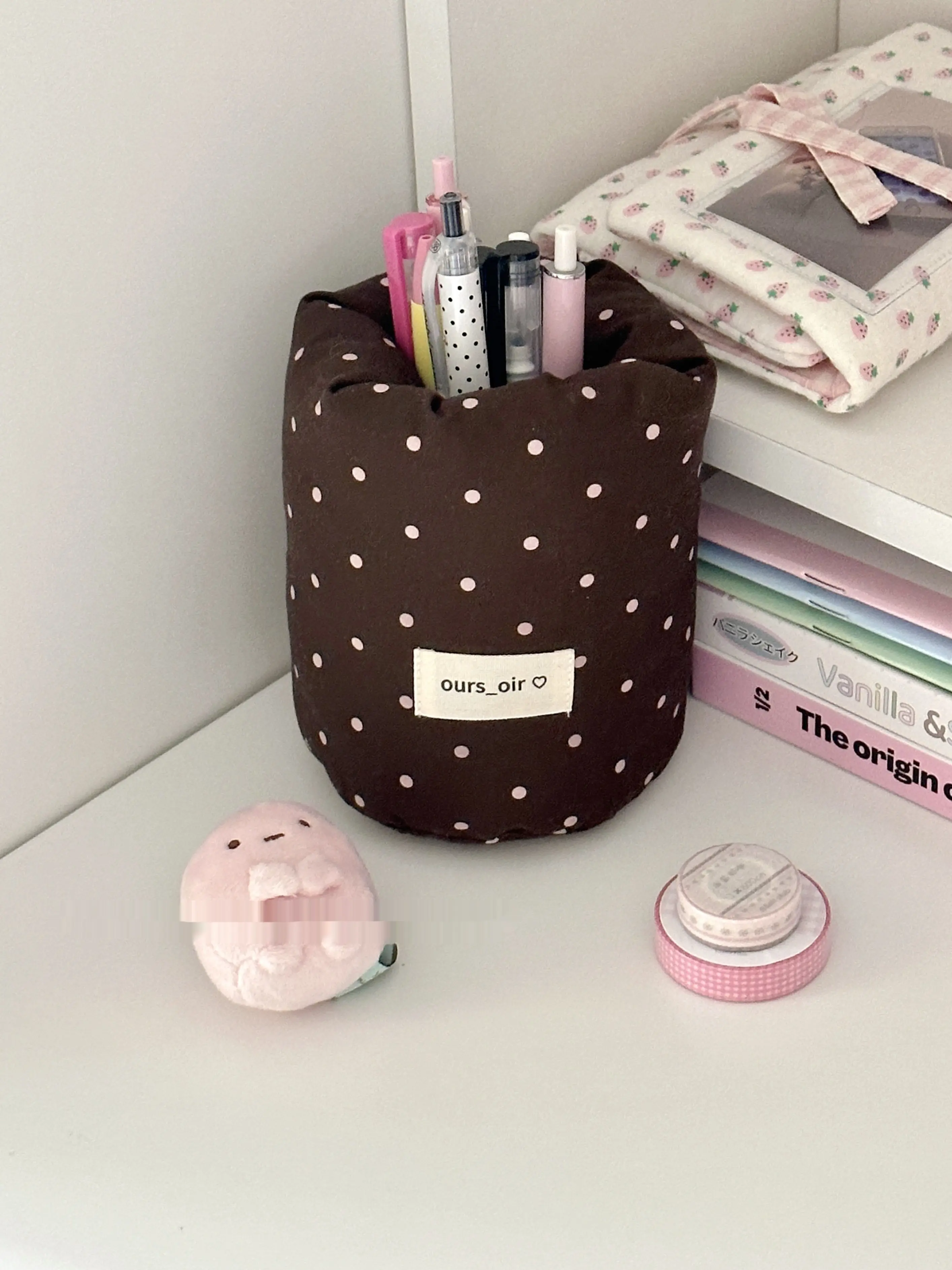 Stationery And Makeup Brush Storage Bag