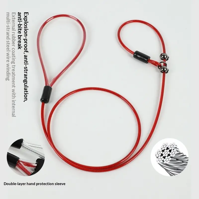 One-piece Dog Leash For Small, Medium, And Large Dogs