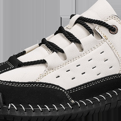 Plus-size Outdoor Hiking Shoes Round-toe Solid Color