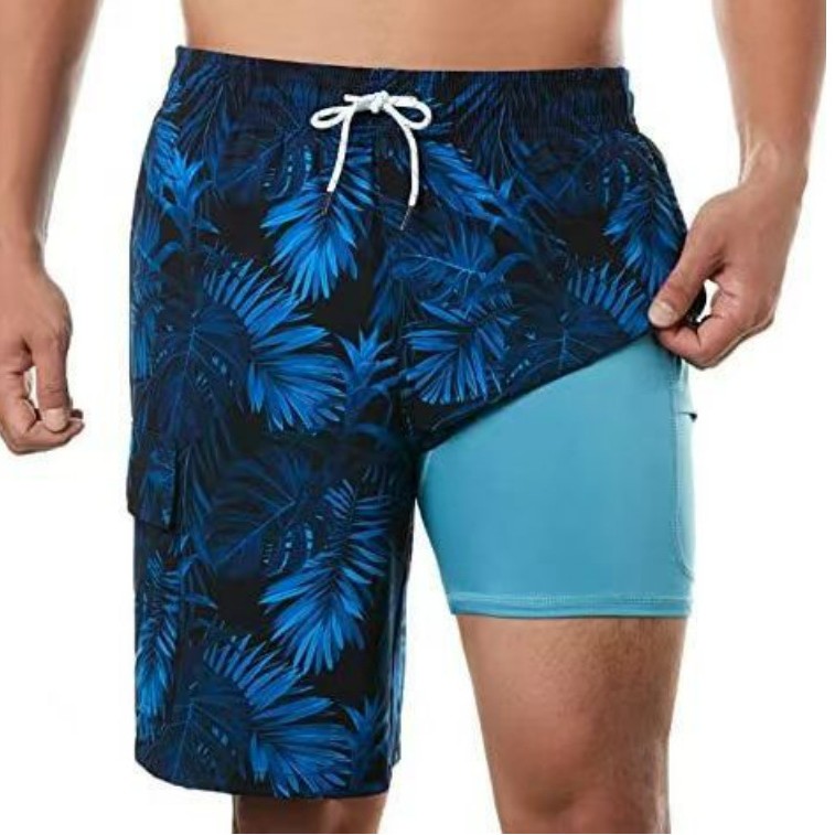 3D Digital Printed  Double Beach Pants