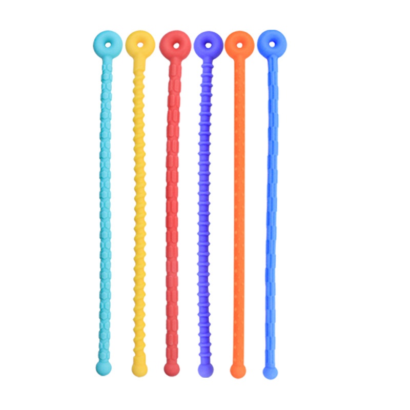 Adjustable Silicone Sensory Ring For Kids Stress-Relief Toy