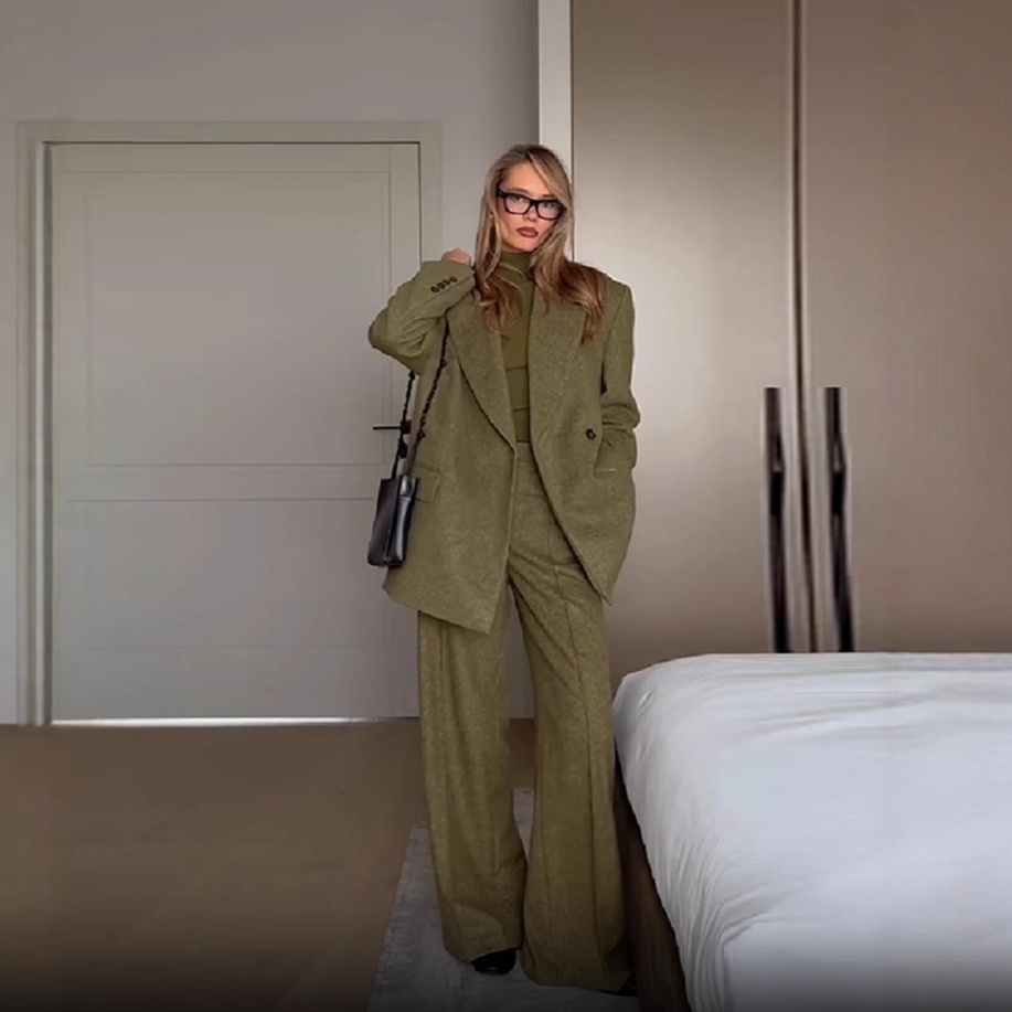 High-end Fashionable Chic And Elegant Suit Set