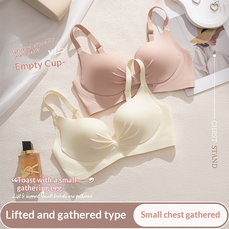 Bow-knot Seamless Soft-support Womens Underwear