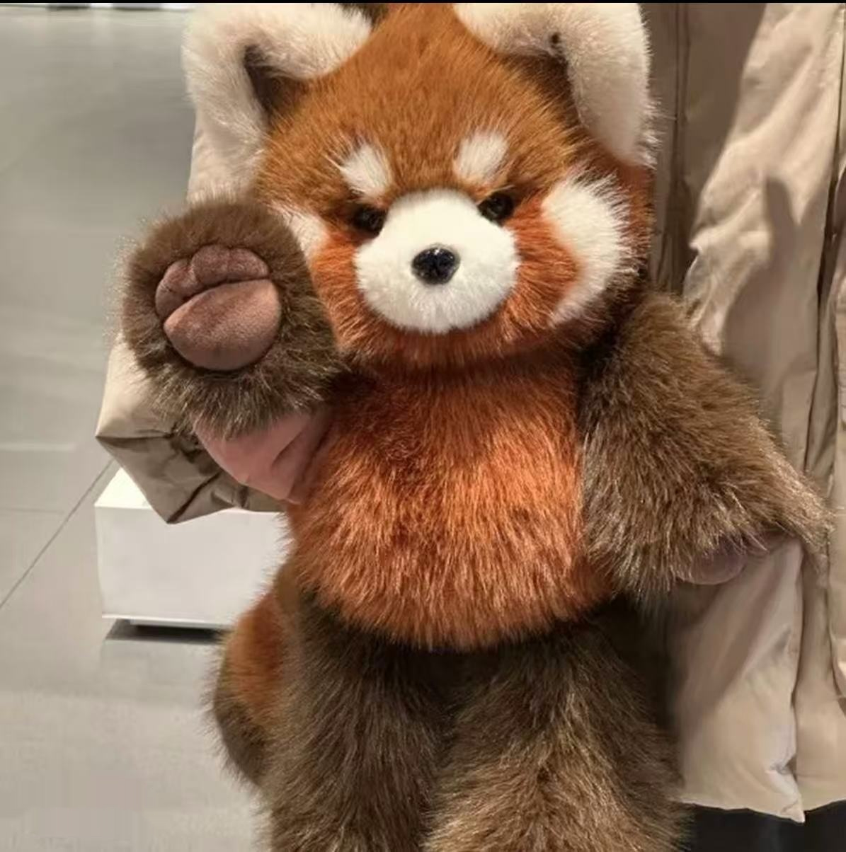 Running Series Little Panda Doll Plush Toy