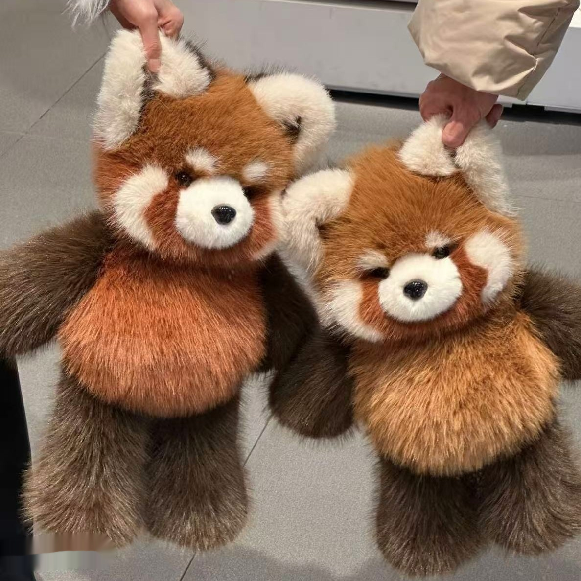 Running Series Little Panda Doll Plush Toy