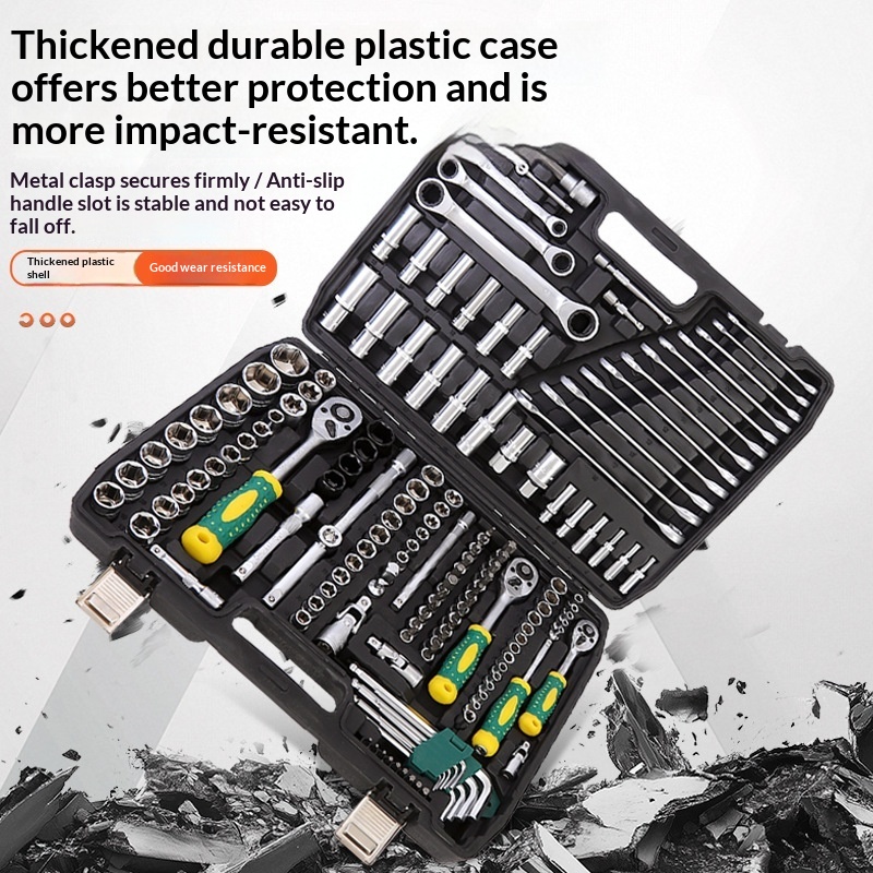 151 Piece Ratchet Wrench Auto Repair Kit - Image 1