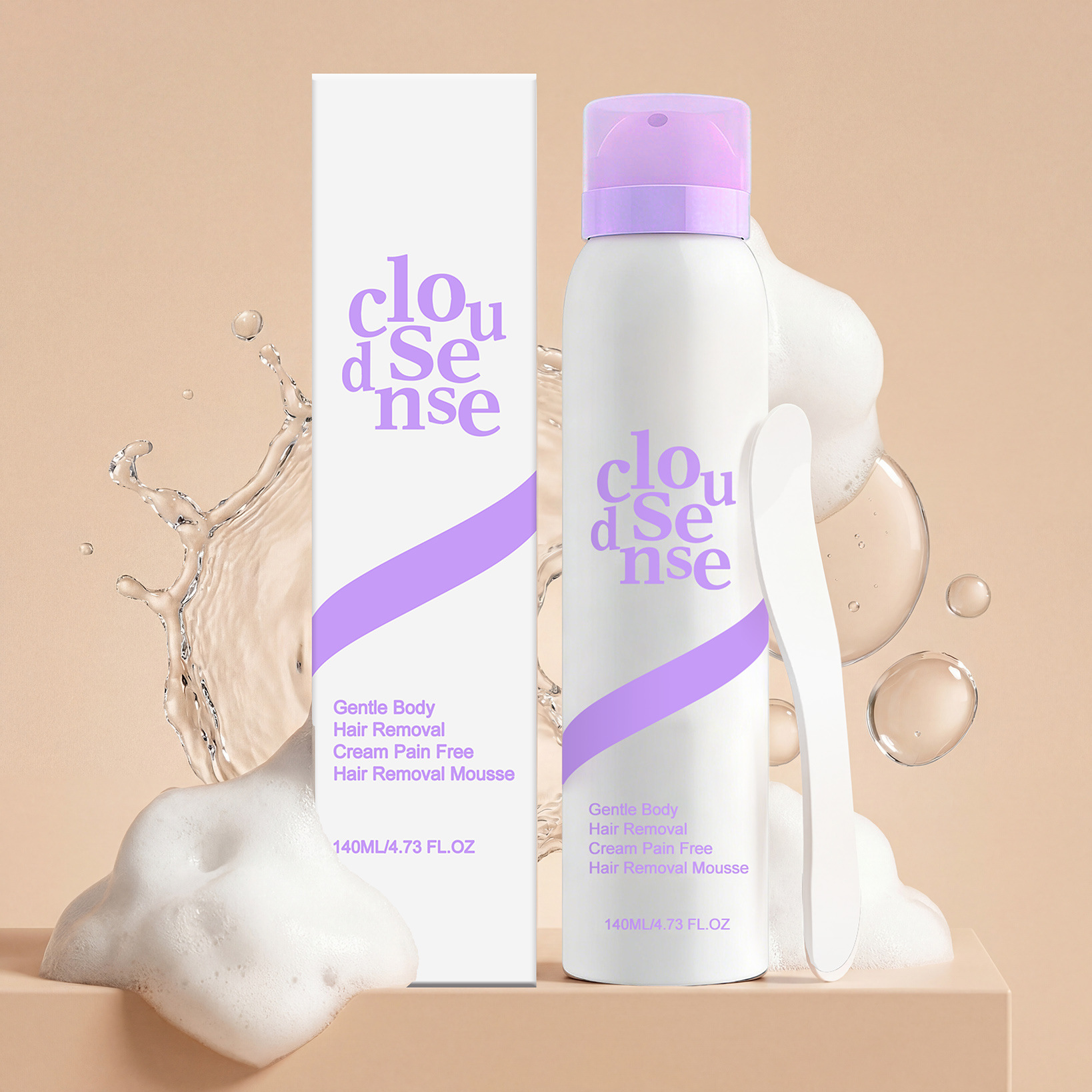 Gentle Depilation Mousse Mild Nourishing And Refreshing For The Entire Body