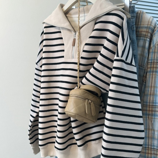 Women's Loose Casual-Style Hoodie Outerwear Top