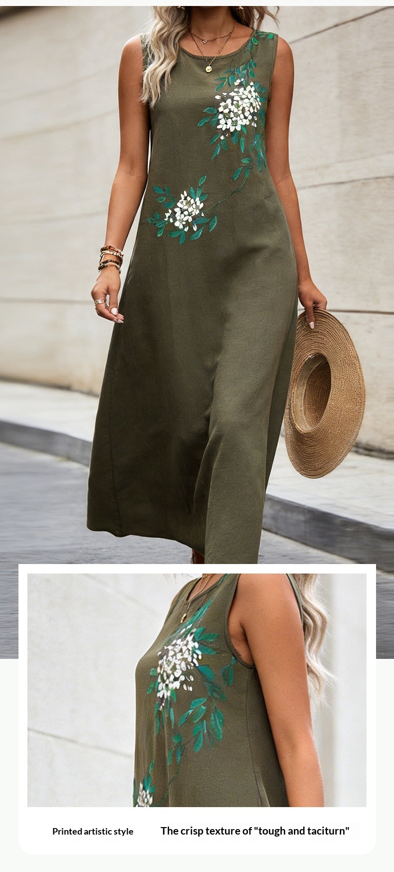 Robe coton lin - photo 3