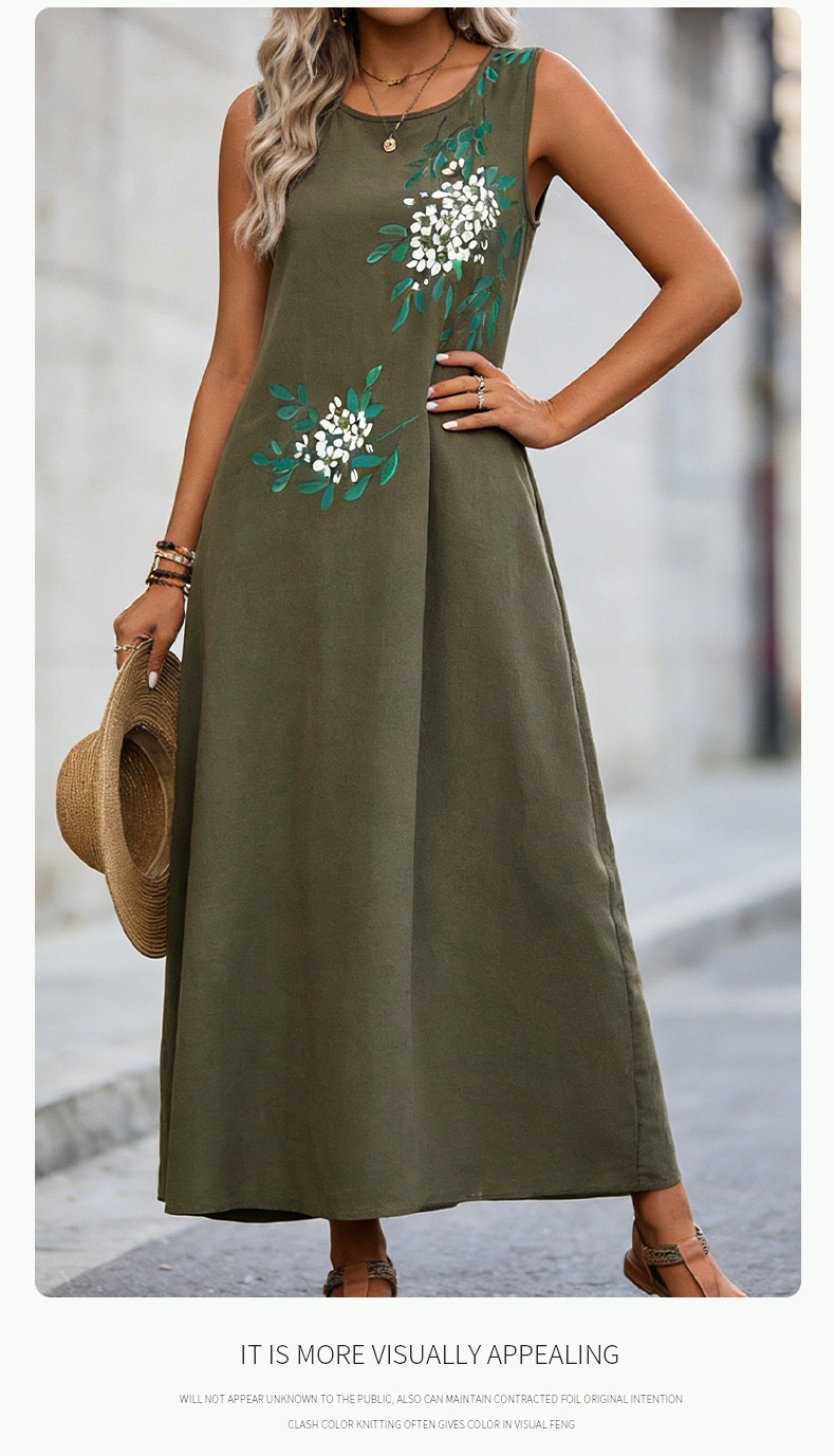 Robe coton lin - photo 4