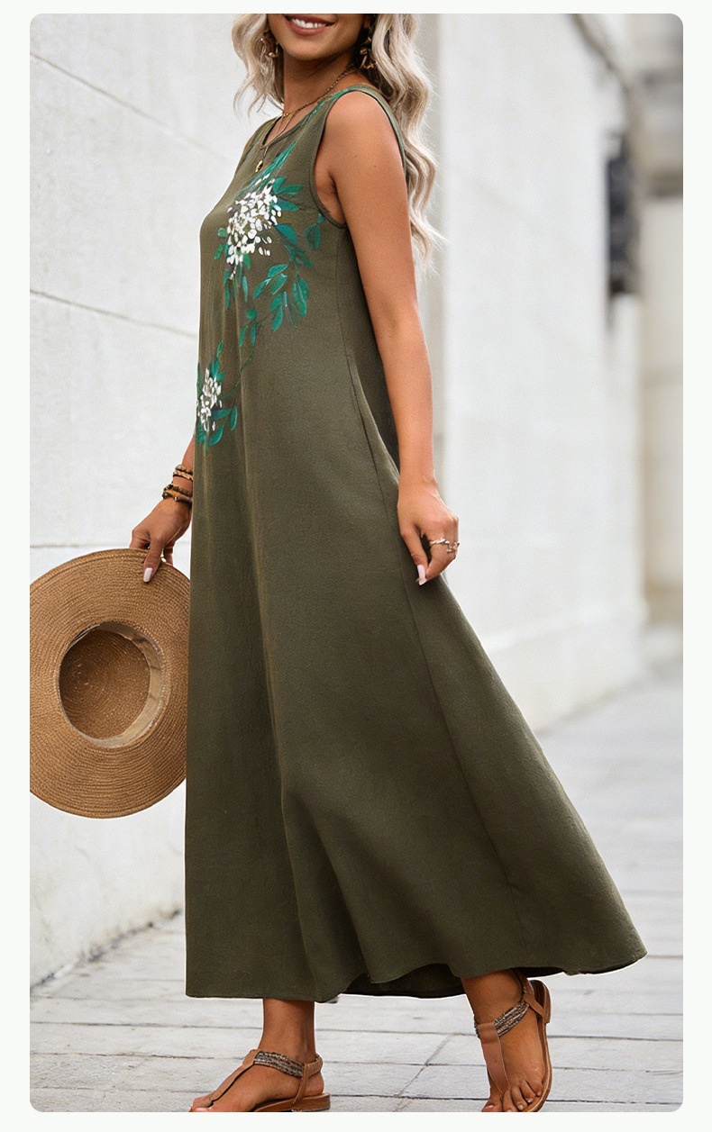 Robe coton lin - photo 1