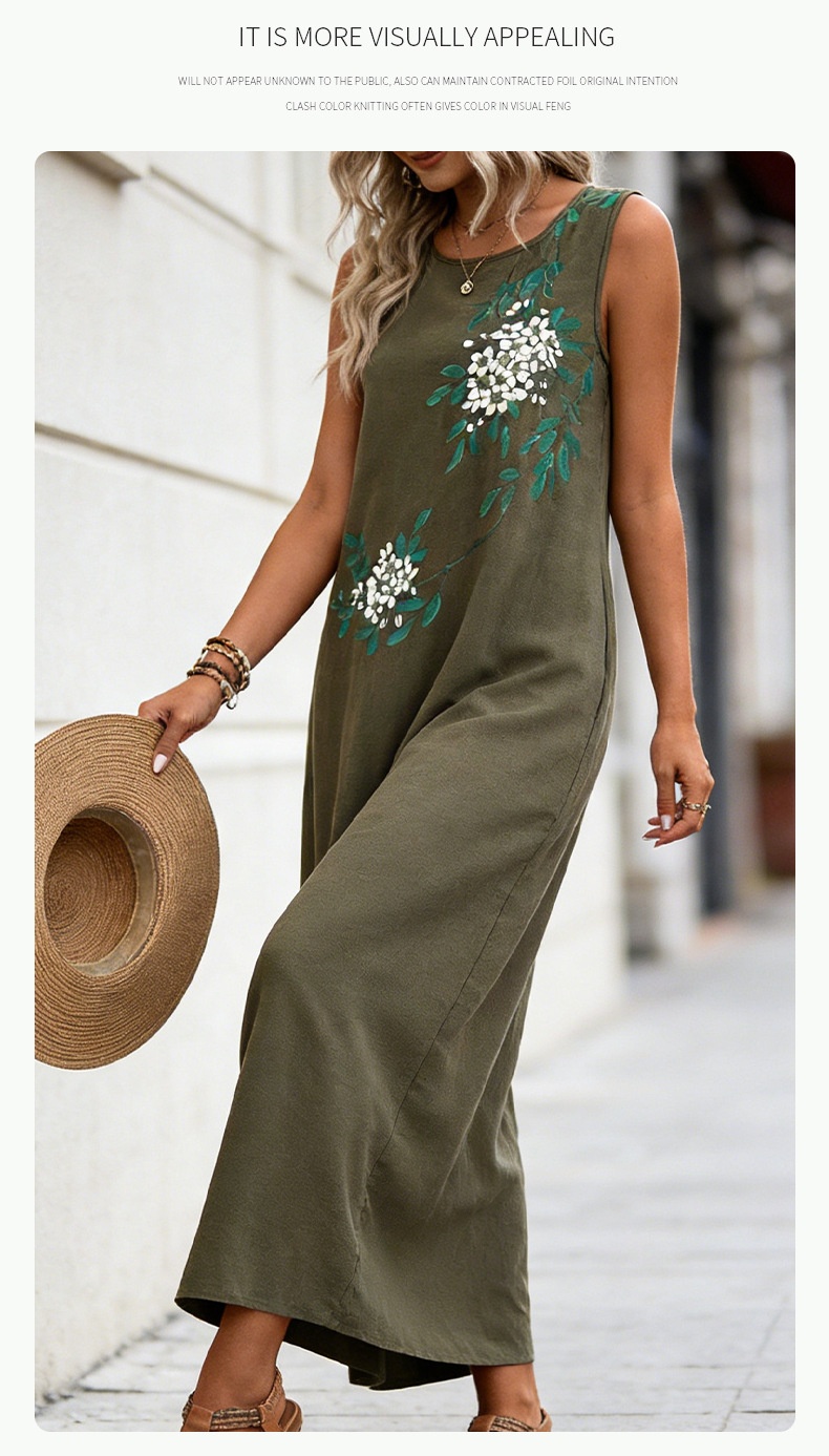 Robe coton lin - photo 5