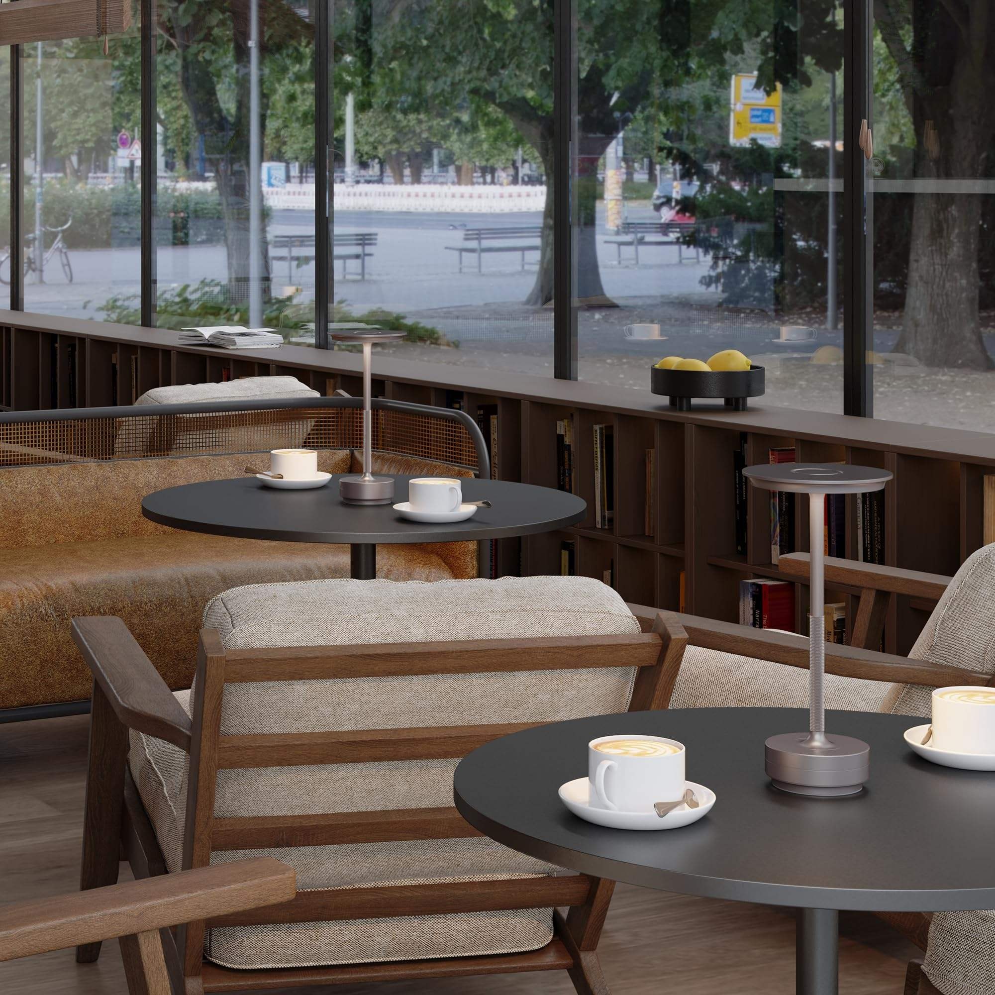 Stepless Dimming Aluminum LED Cordless Desk Lamp