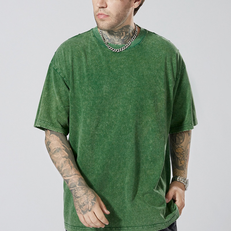 Men's Summer Retro Streetwear Loose Short-Sleeve