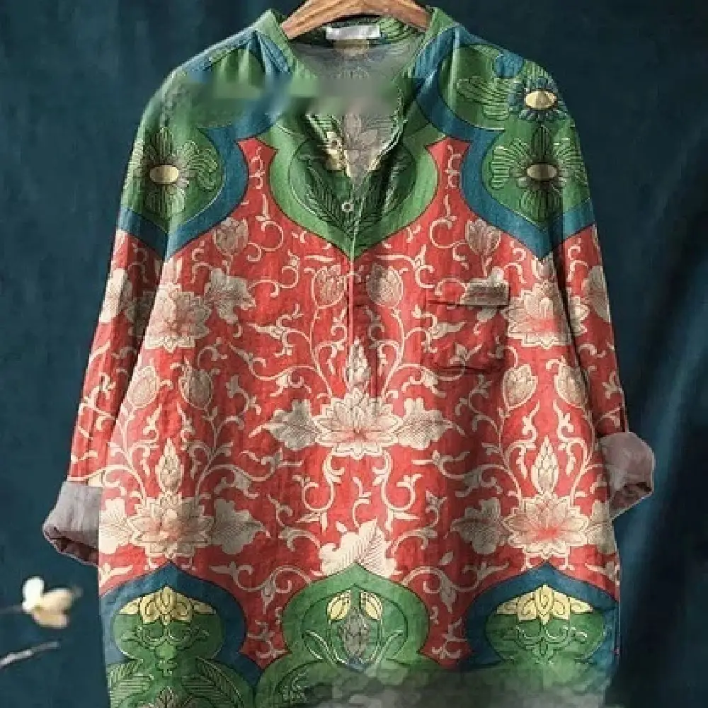 Casual Women's Shirt With 3D Digital Print