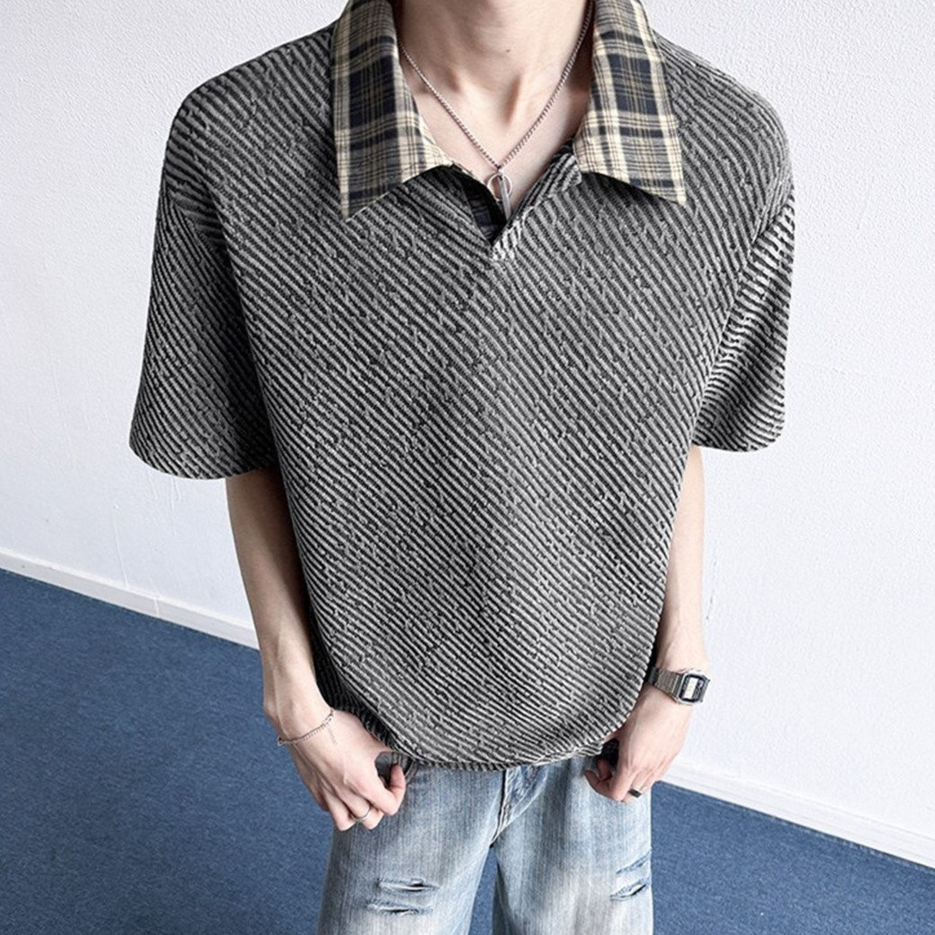 Stylish Loose-fit Casual Breathable Half-sleeve T-shirt