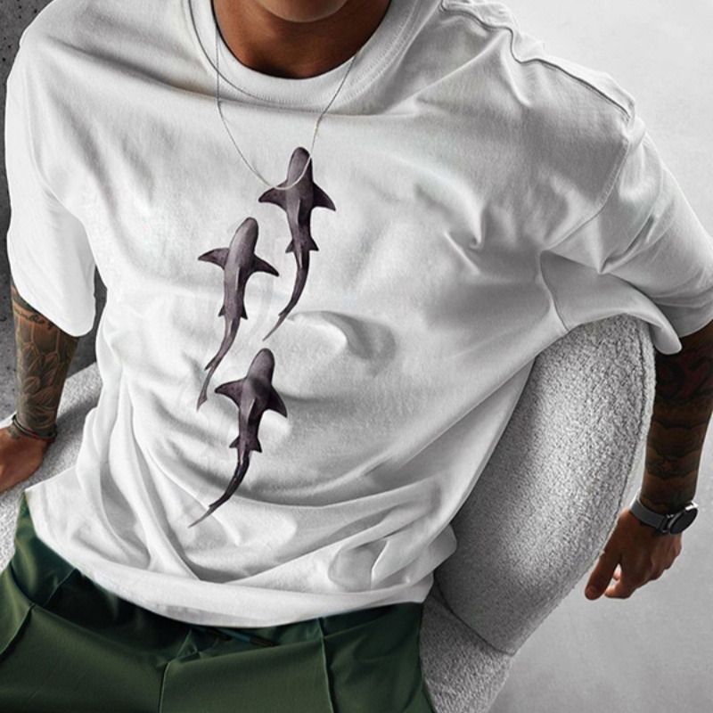 Men's Street-style Athletic Short-sleeve Top - imagen 1