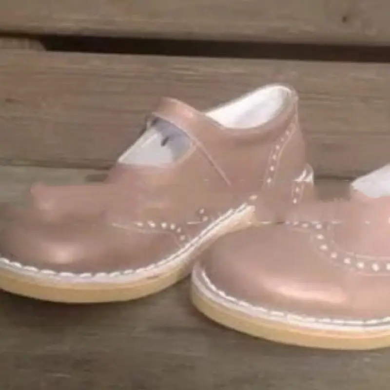 Ankle-strap Korean-style Springautumn Pumps Low-heeled Princess Shoes