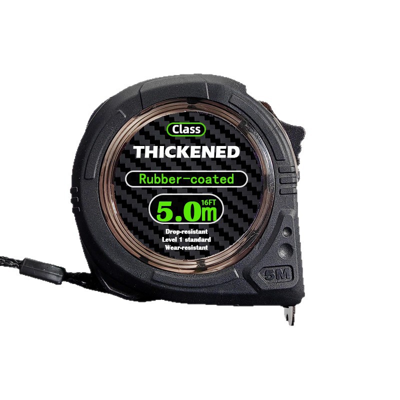 Thickened Rubber-coated Anti-falling Leather Sleeve Tape Measure 4