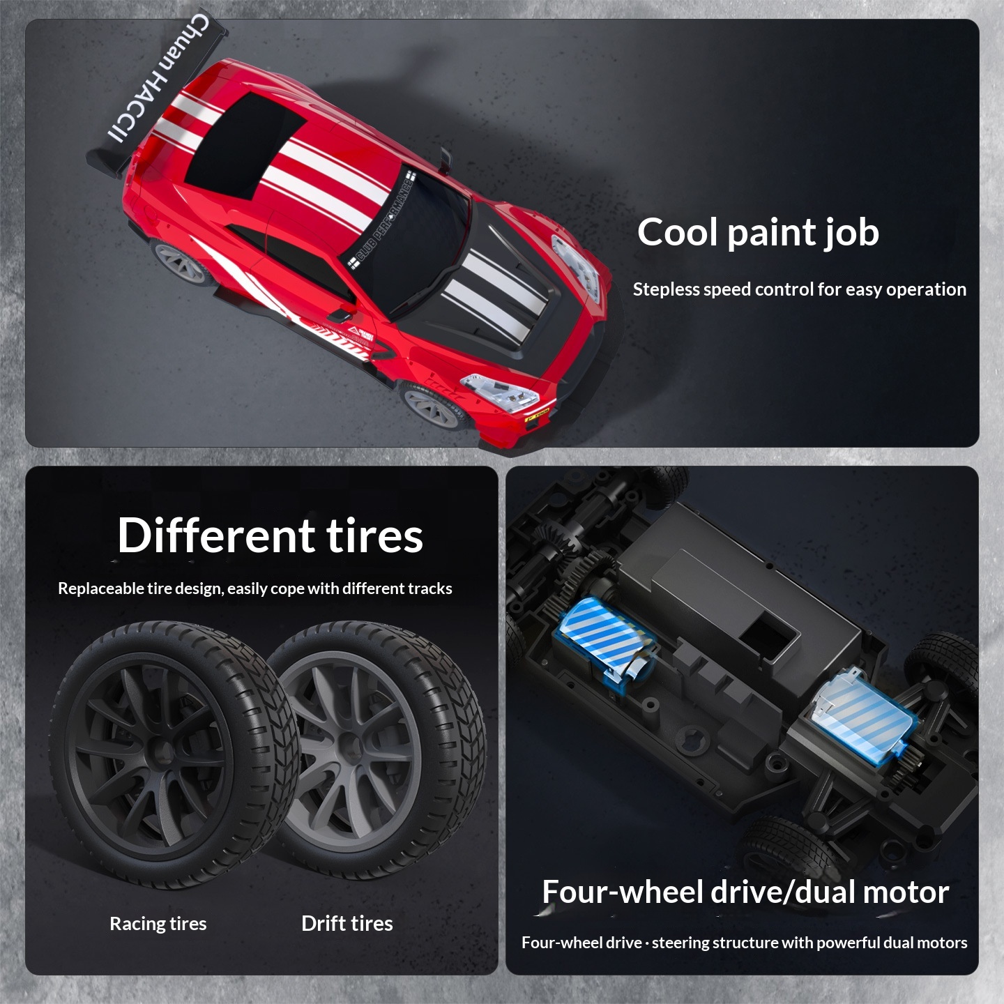 Racing Remote-control Car With Lights