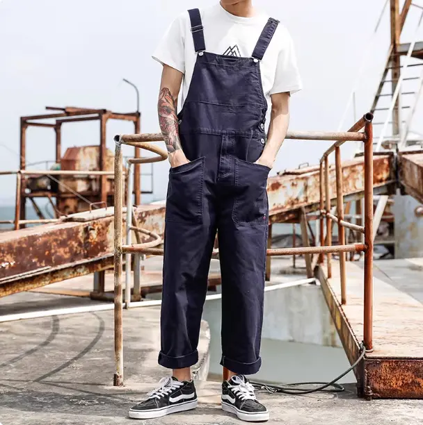 Suspenders For Men And Women Couples Korean Version Of Overalls