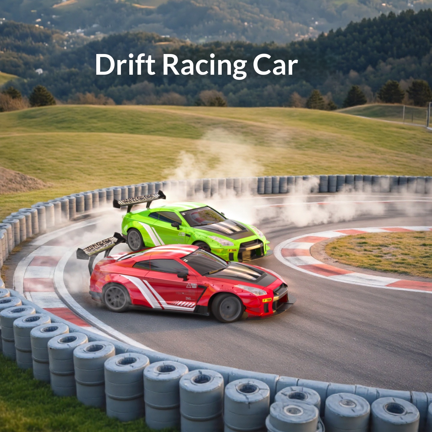 Racing Remote-control Car With Lights