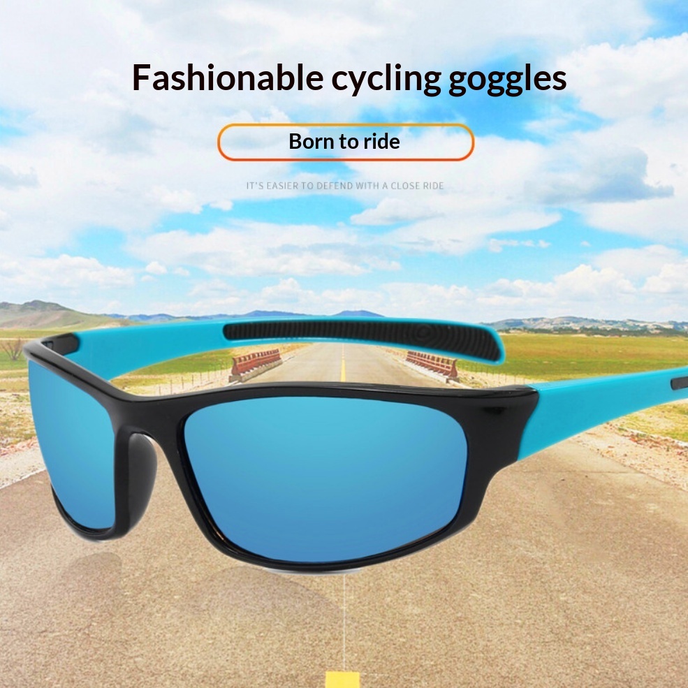 Outdoor Sports Sunglasses Fashionable Colorful Shades - Image 1