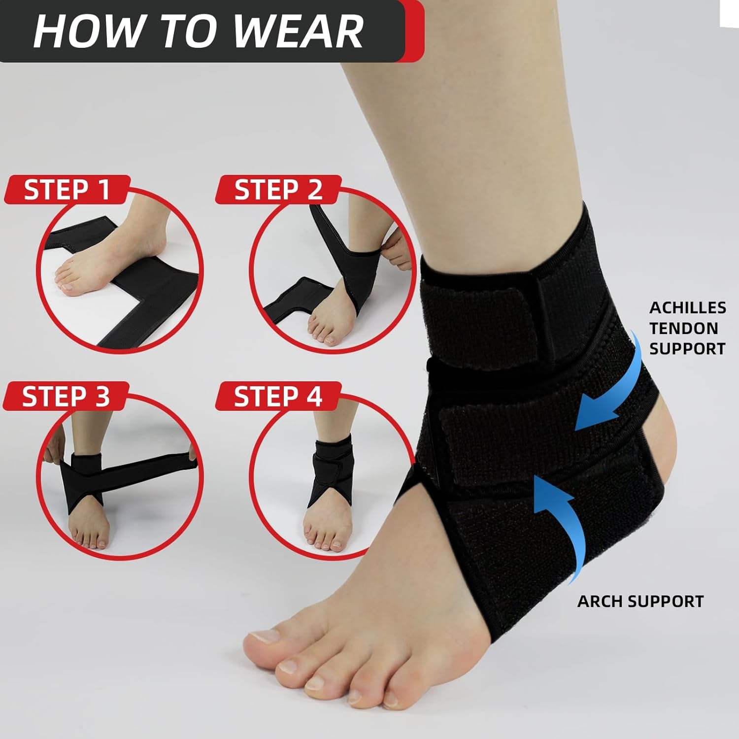 Adjustable Elastic Ankle Support