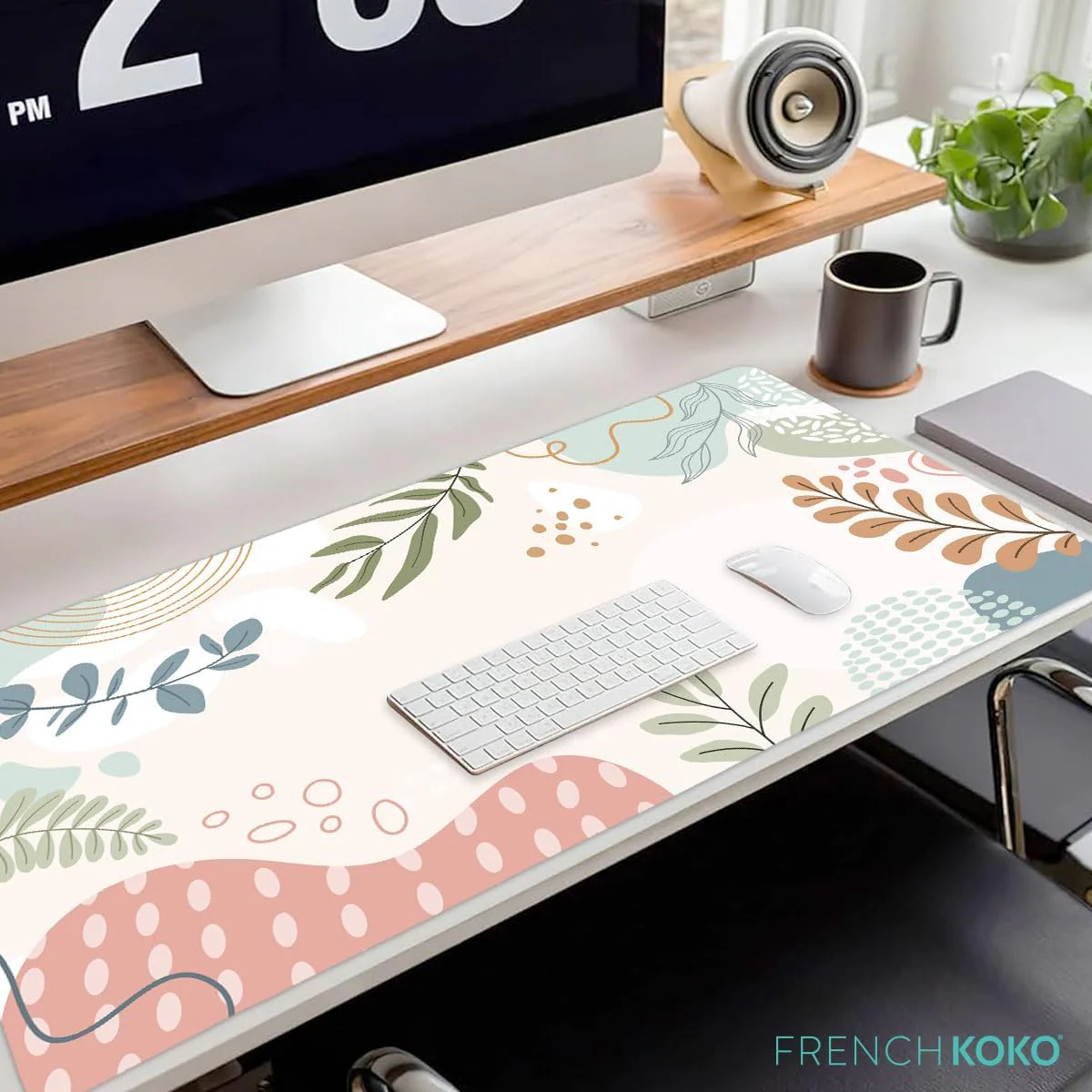 Computer Desk Mat Thickened Non-slip Mouse Pad 3