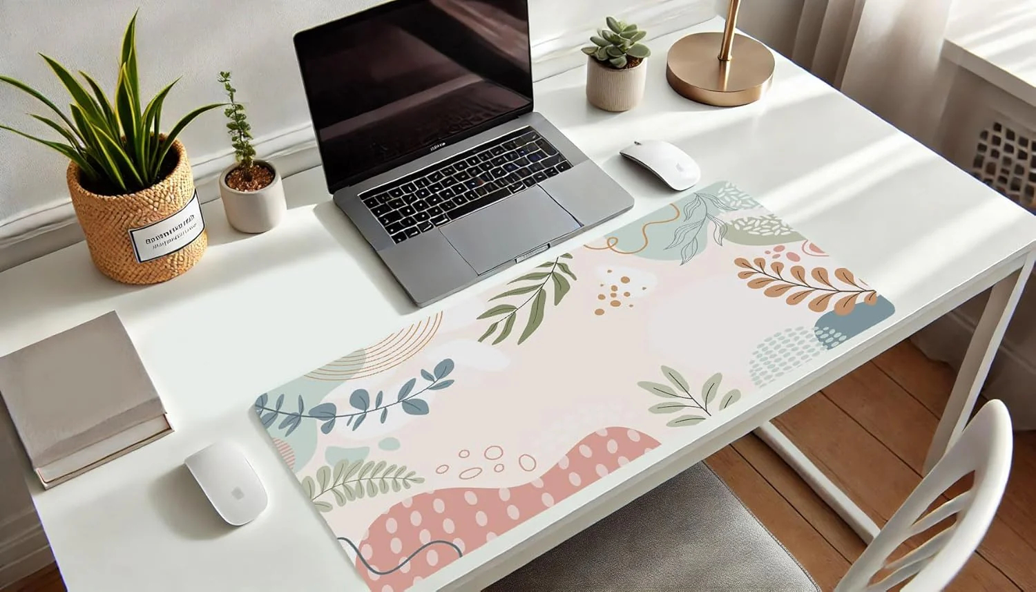 Computer Desk Mat Thickened Non-slip Mouse Pad 5